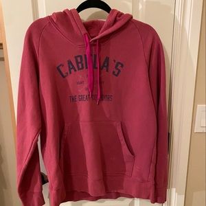 Pink Cabelas hoodie